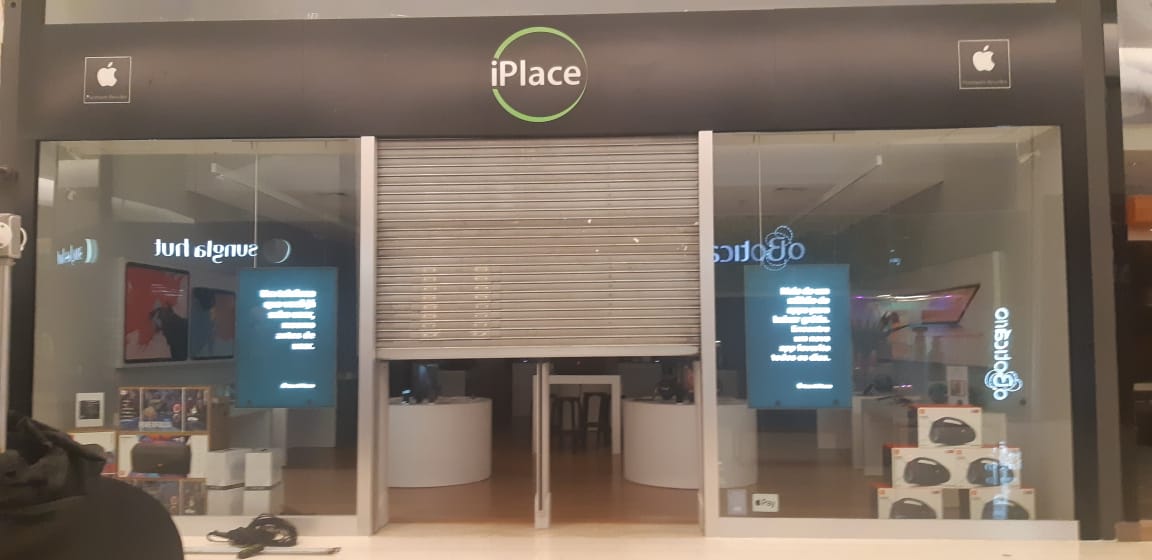 porta automática de enrolar